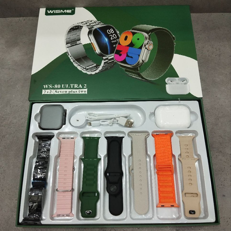 ساعت هوشمند ویسمی مدل WS-80 ULTRA 3
